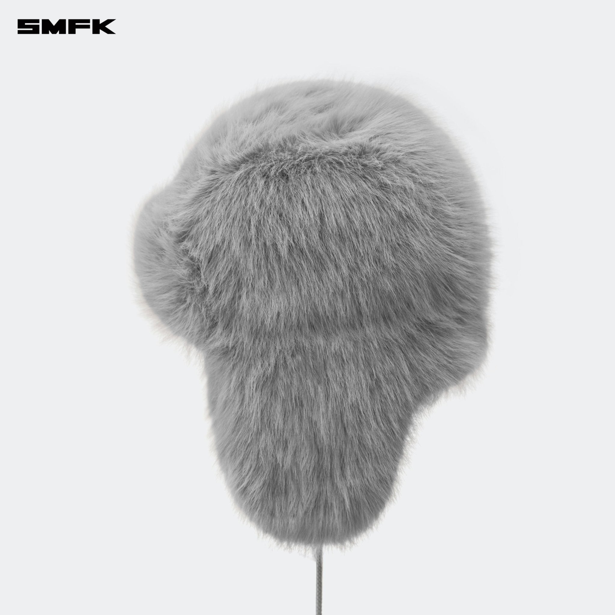 SMFK Compass Snowman Faux Fur Hat In Gray | MADAX