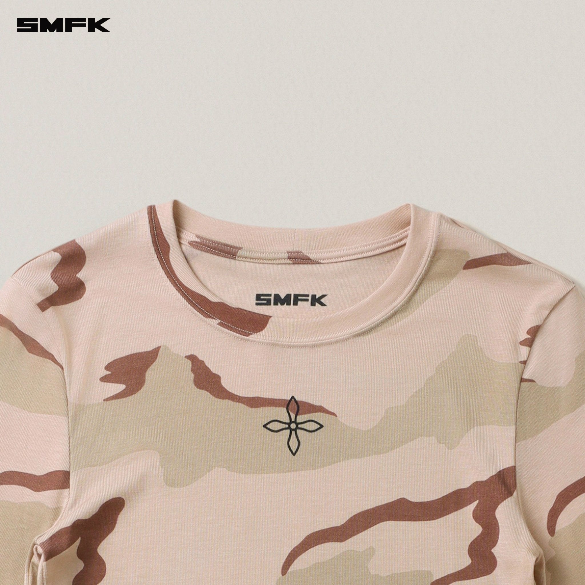 SMFK Compass Stamp Body Pullover In Desert Camouflage | MADAX
