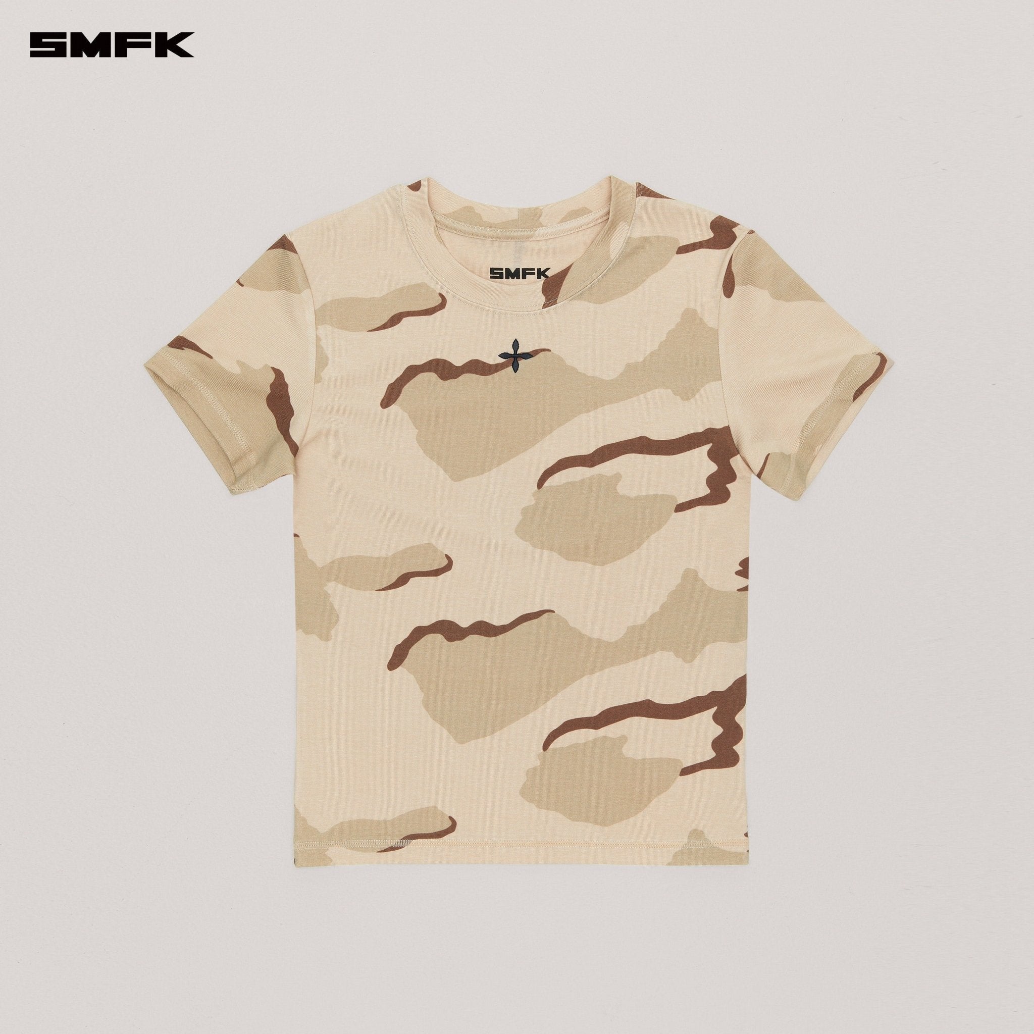 SMFK Compass Stamp Body Tee In Camouflage | MADAX