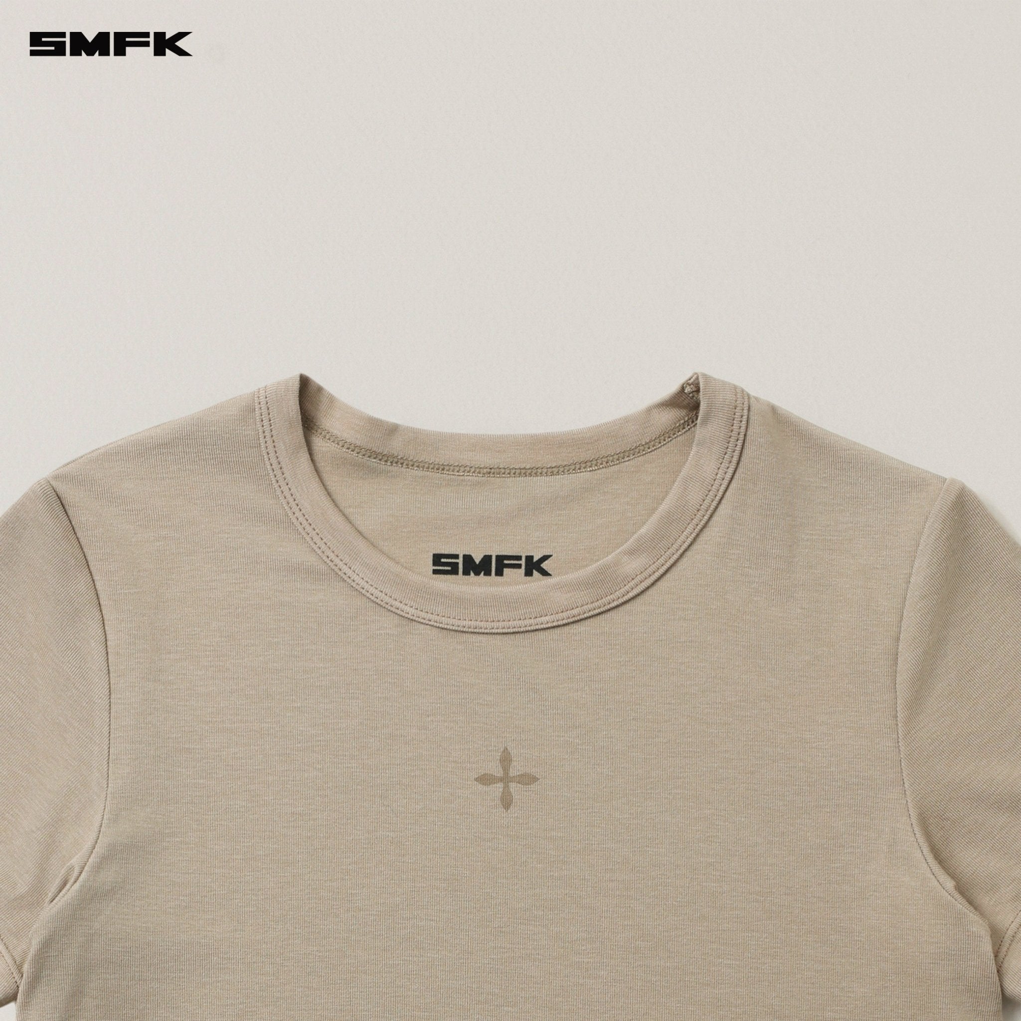 SMFK Compass Stamp Body Tee In Shadow Green | MADAX