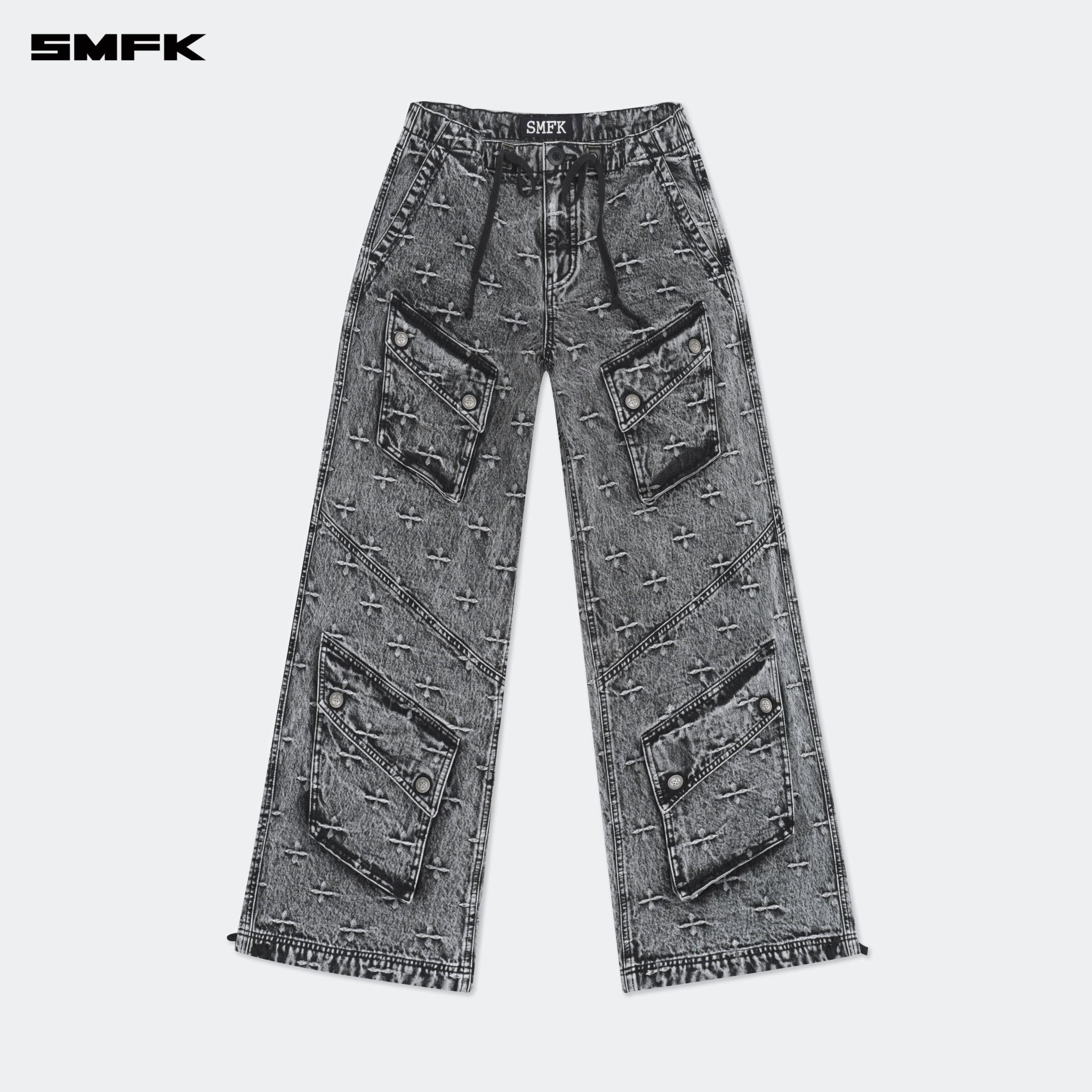 SMFK Compass Storm Garden Paratrooper Jeans | MADAX