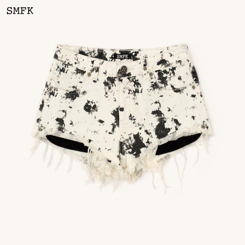 SMFK Compass Tarpan Ink Camouflage Short Jeans | MADA IN CHINA