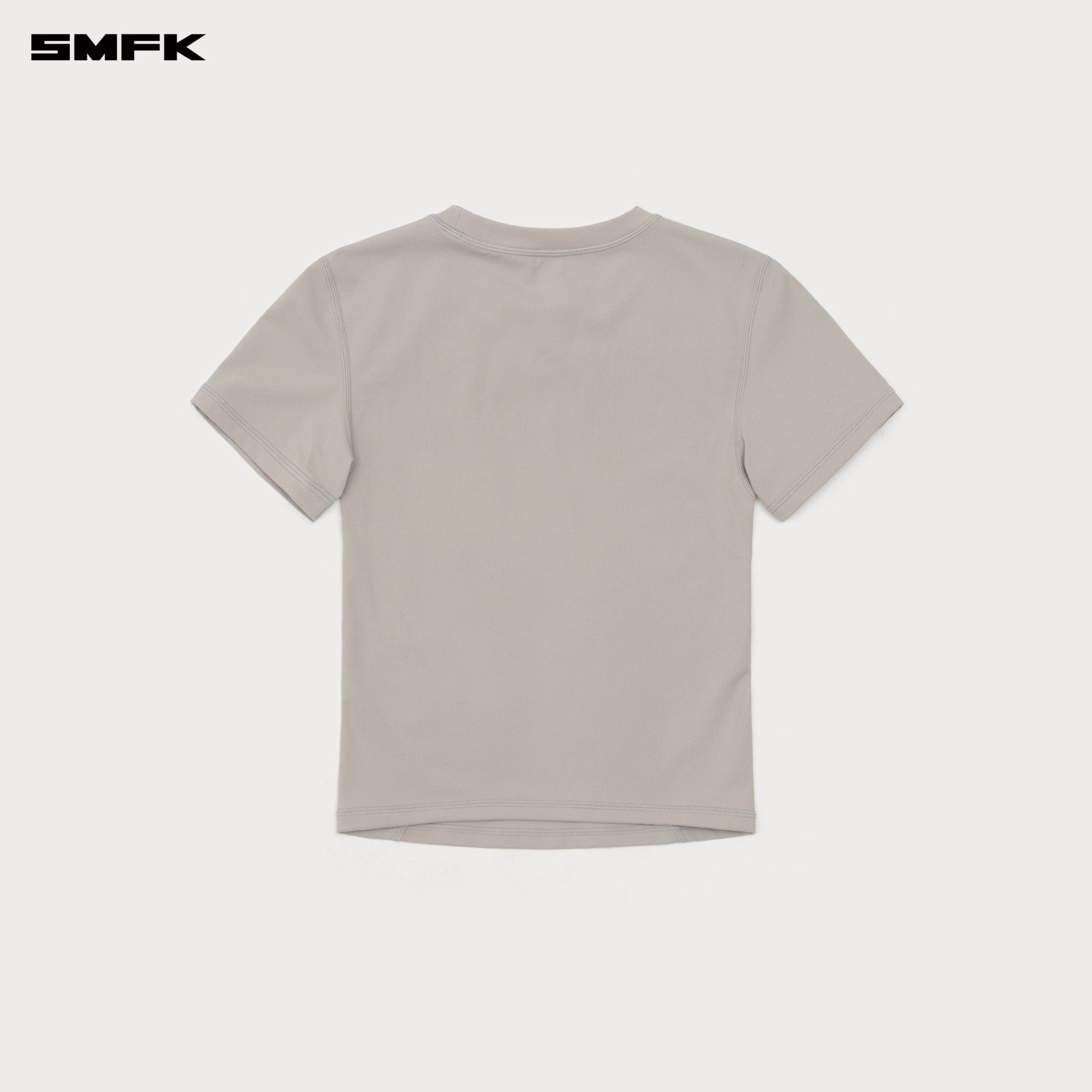 SMFK Compass Wave Body - shaping Skin Tee In Grey | MADAX