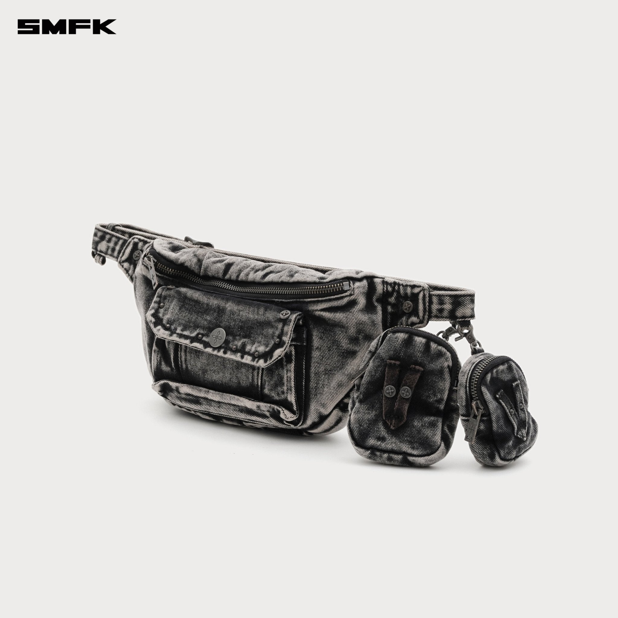 SMFK Compass Wild Bumbag Fanny Pack In Storm Gray | MADAX