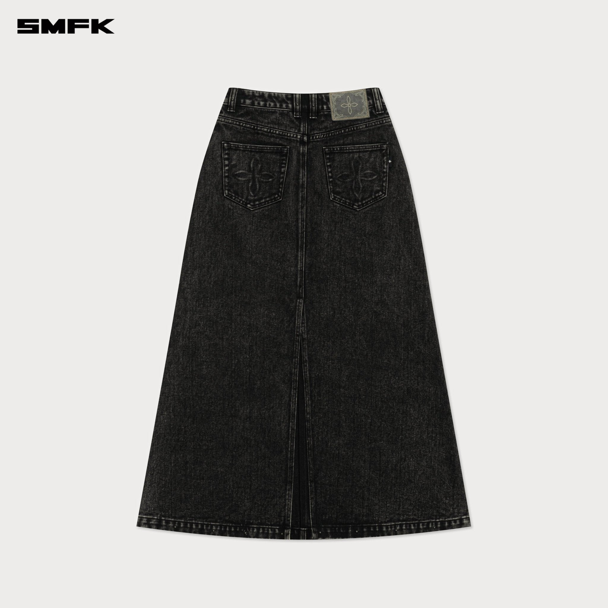 SMFK Compass Wild Cyber Mustang Skirt In Grey | MADAX