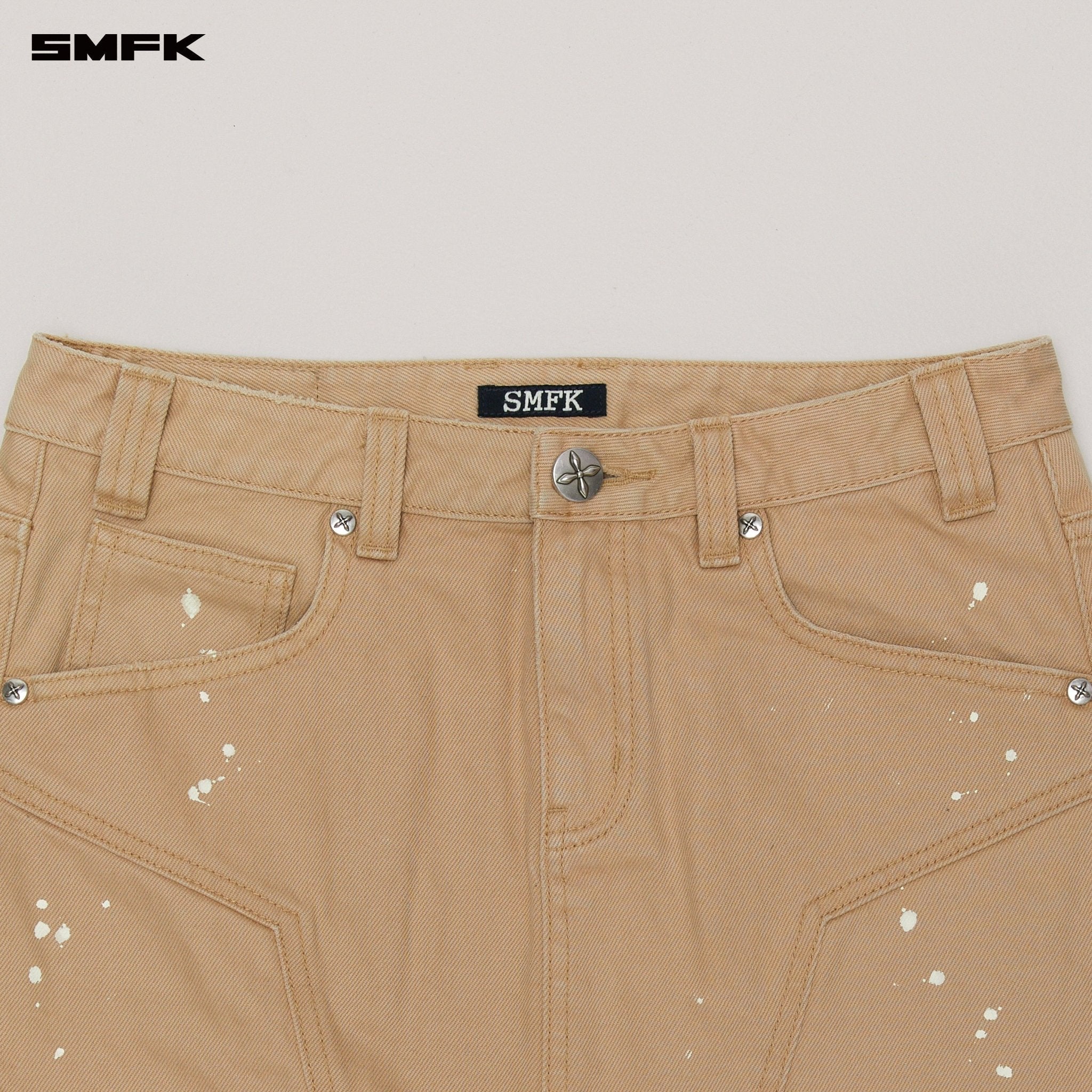 SMFK Compass Wild Origin Denim Skirt In Desert | MADAX