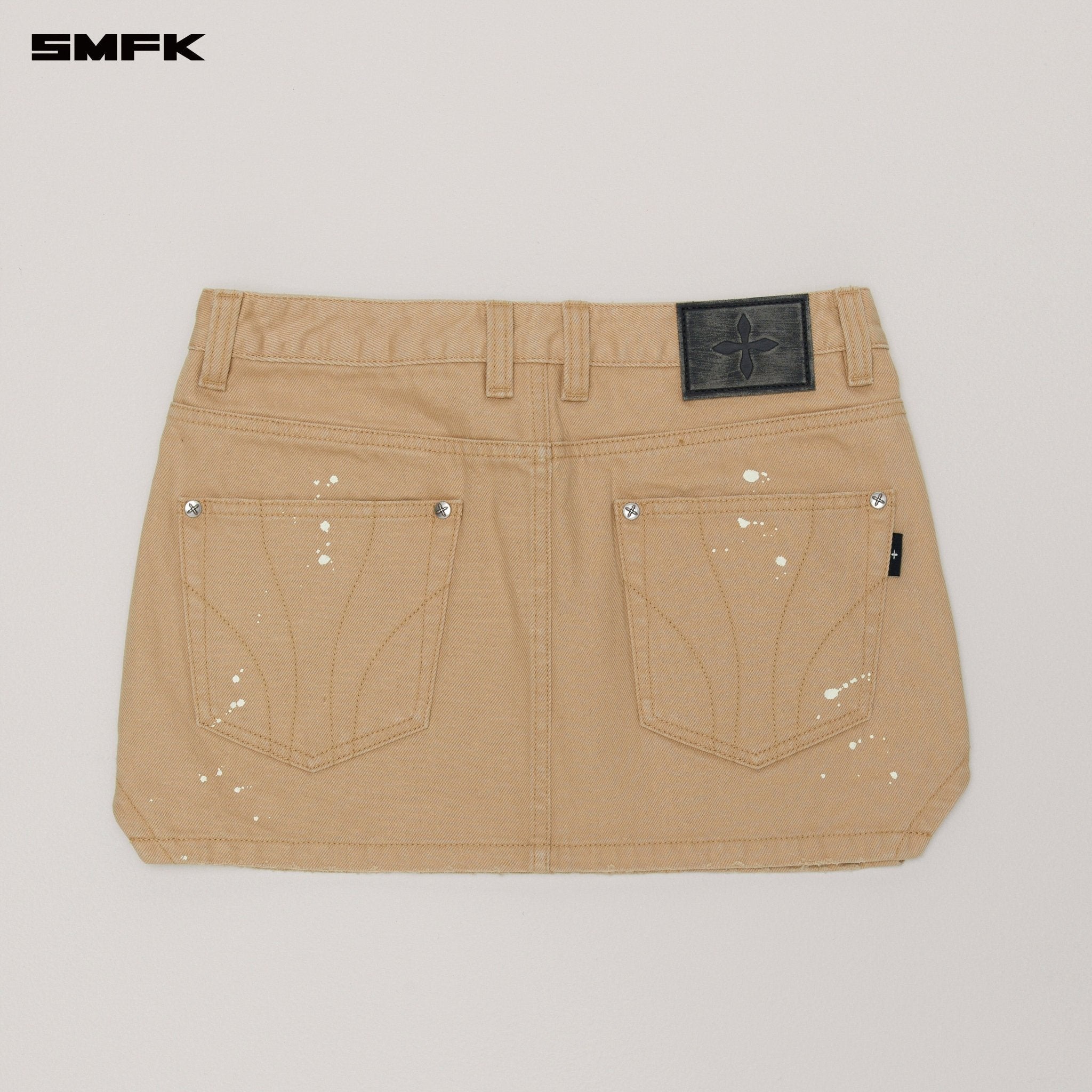 SMFK Compass Wild Origin Denim Skirt In Desert | MADAX