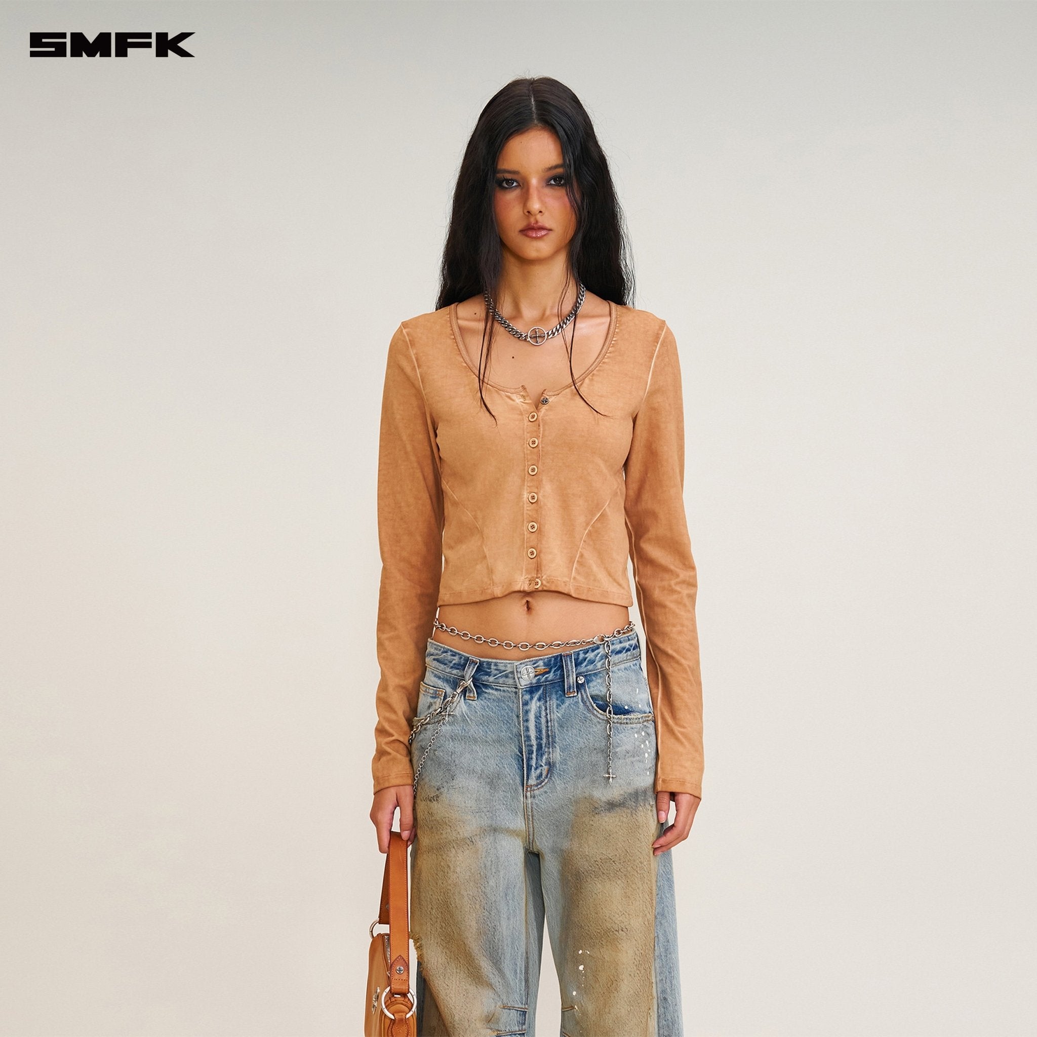 SMFK Compass Wild Origin Tower Denim Pants In Blue | MADAX