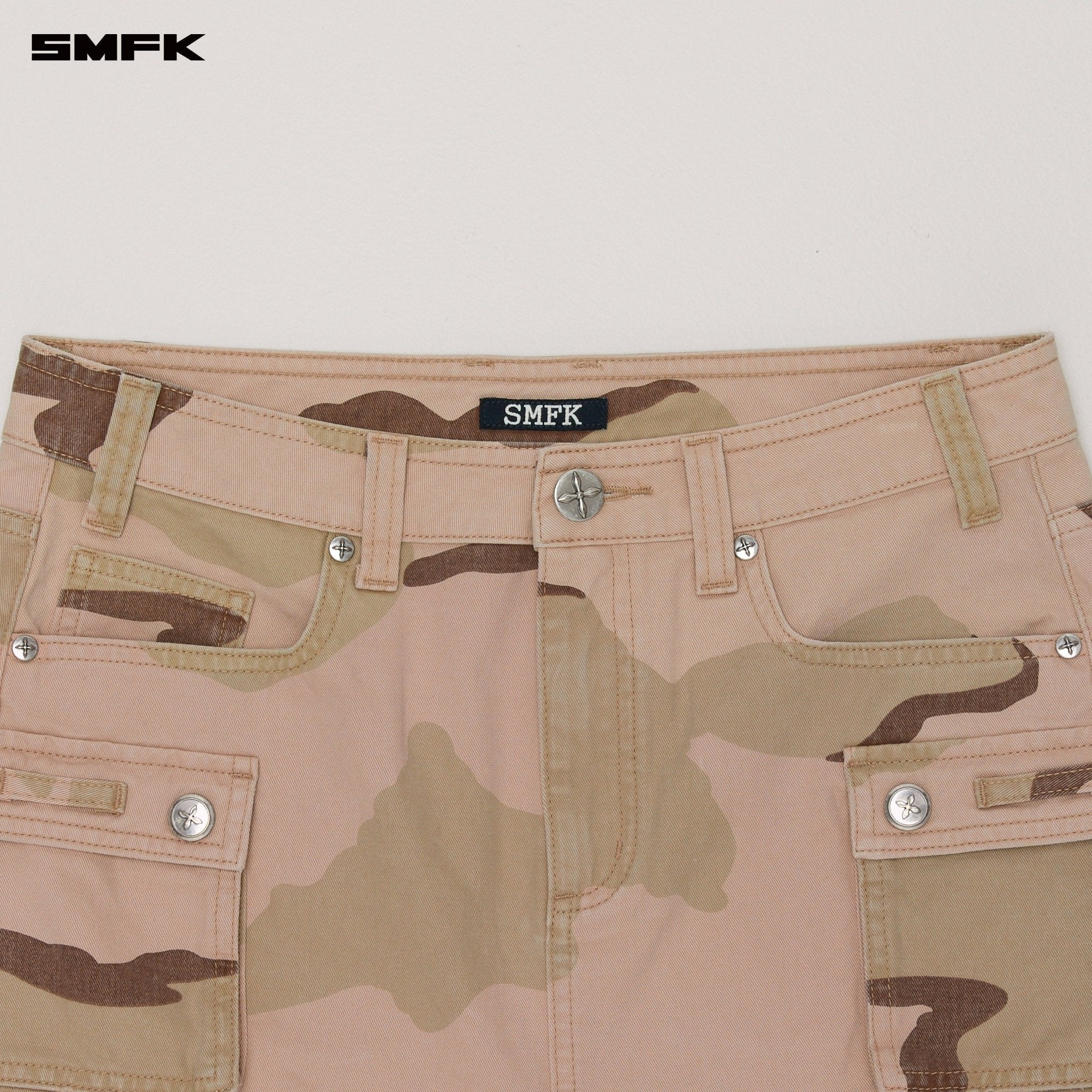 SMFK Compass Wild Road Cargo Skirt In Desert Camouflage | MADAX