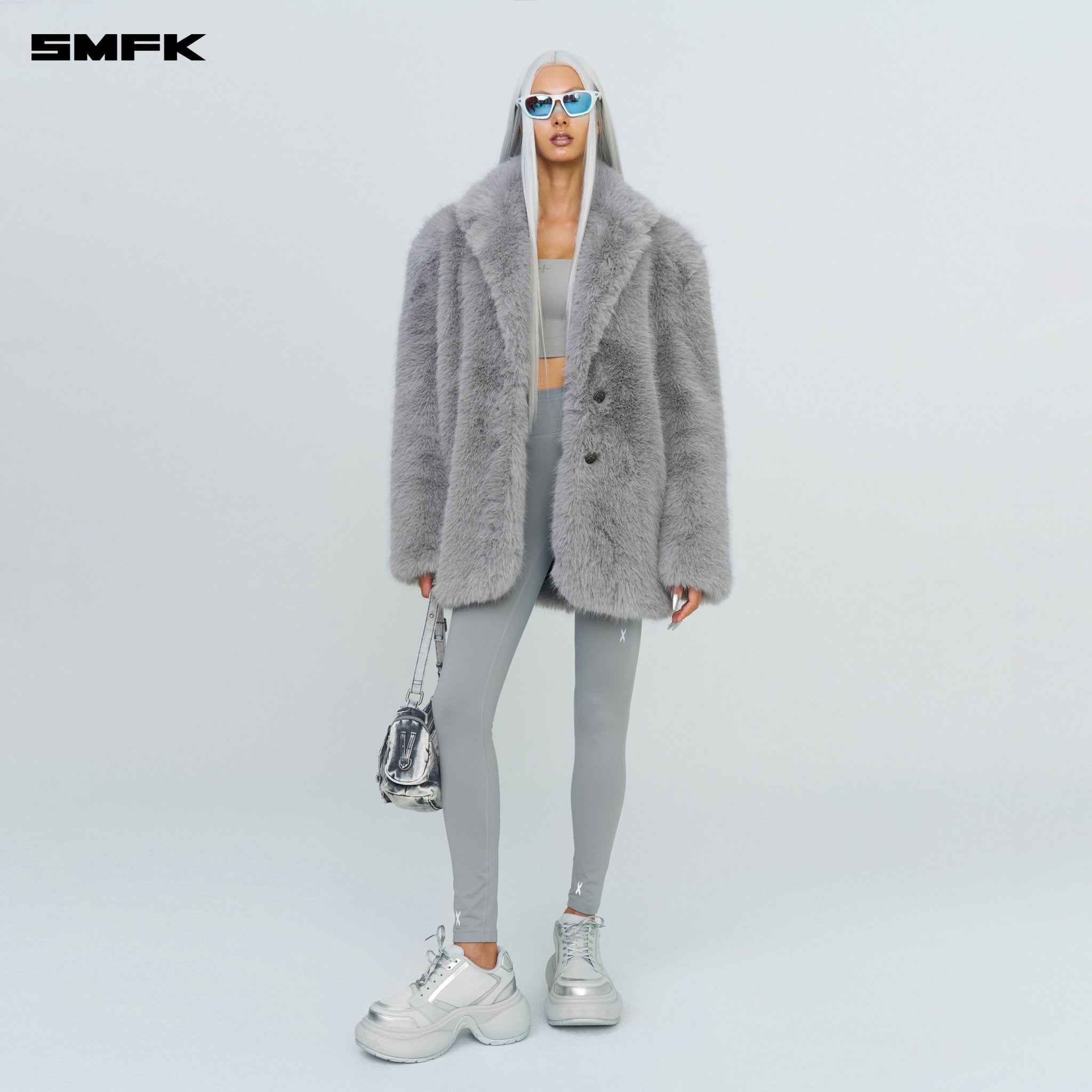 SMFK Compass Wild Suit In Gray | MADAX