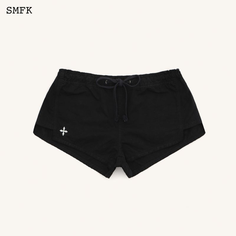 SMFK Compass Wild Tarpan Black Outdoor Shorts | MADA IN CHINA