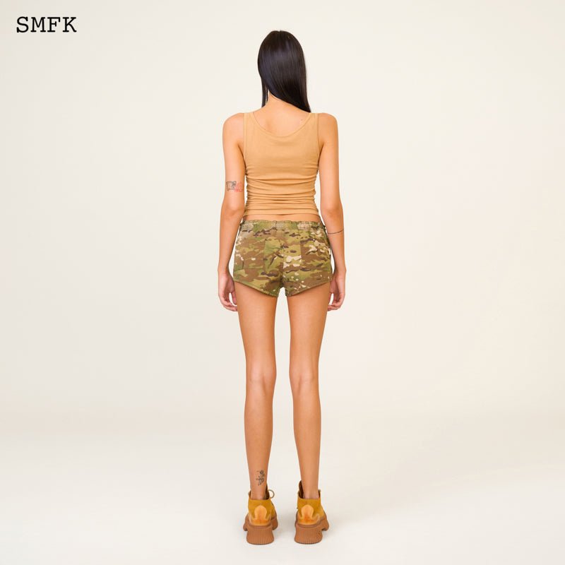 SMFK Compass Wild Tarpan Forest Camouflage Outdoor Shorts | MADA IN CHINA