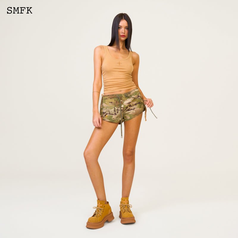 SMFK Compass Wild Tarpan Forest Camouflage Outdoor Shorts | MADA IN CHINA