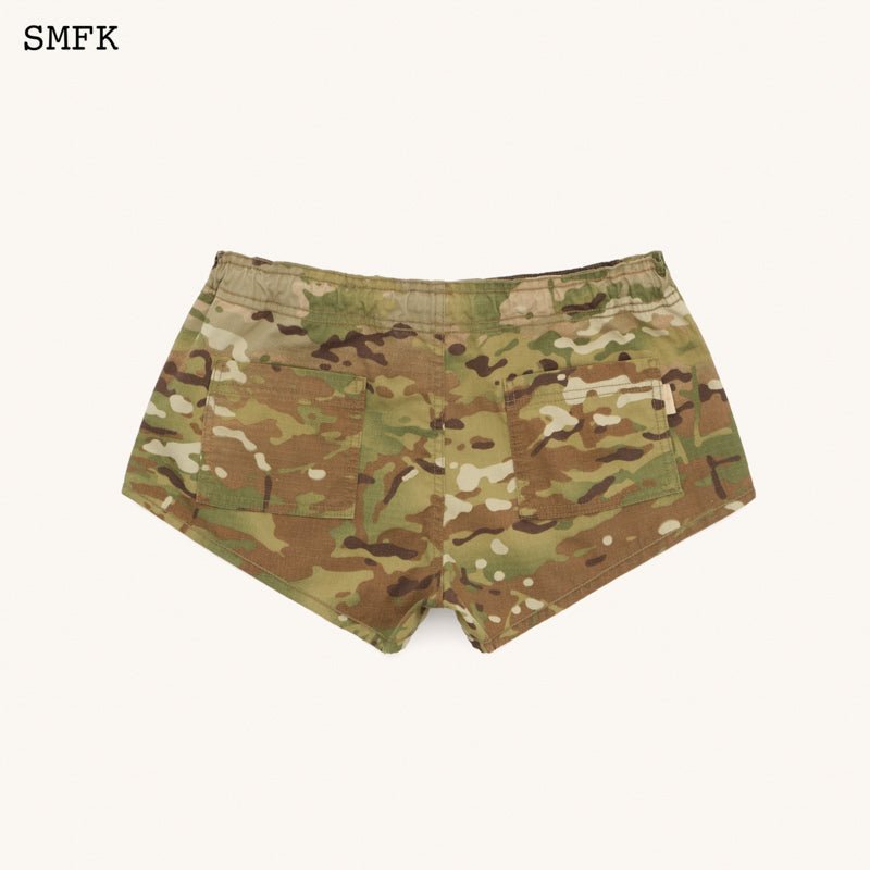 SMFK Compass Wild Tarpan Forest Camouflage Outdoor Shorts | MADA IN CHINA