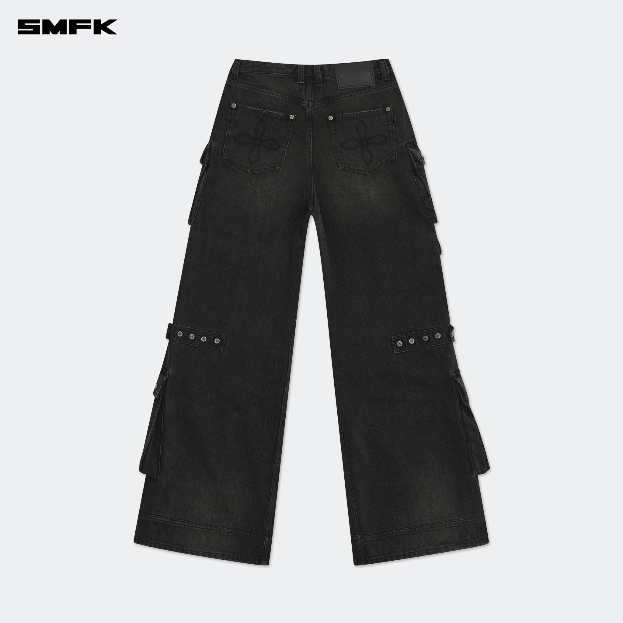 SMFK Compass Wild Tarpan Loose Jeans | MADAX