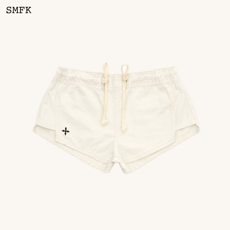 SMFK Compass Wild Tarpan White Outdoor Shorts | MADA IN CHINA