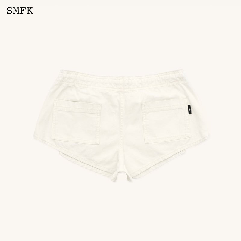 SMFK Compass Wild Tarpan White Outdoor Shorts | MADA IN CHINA