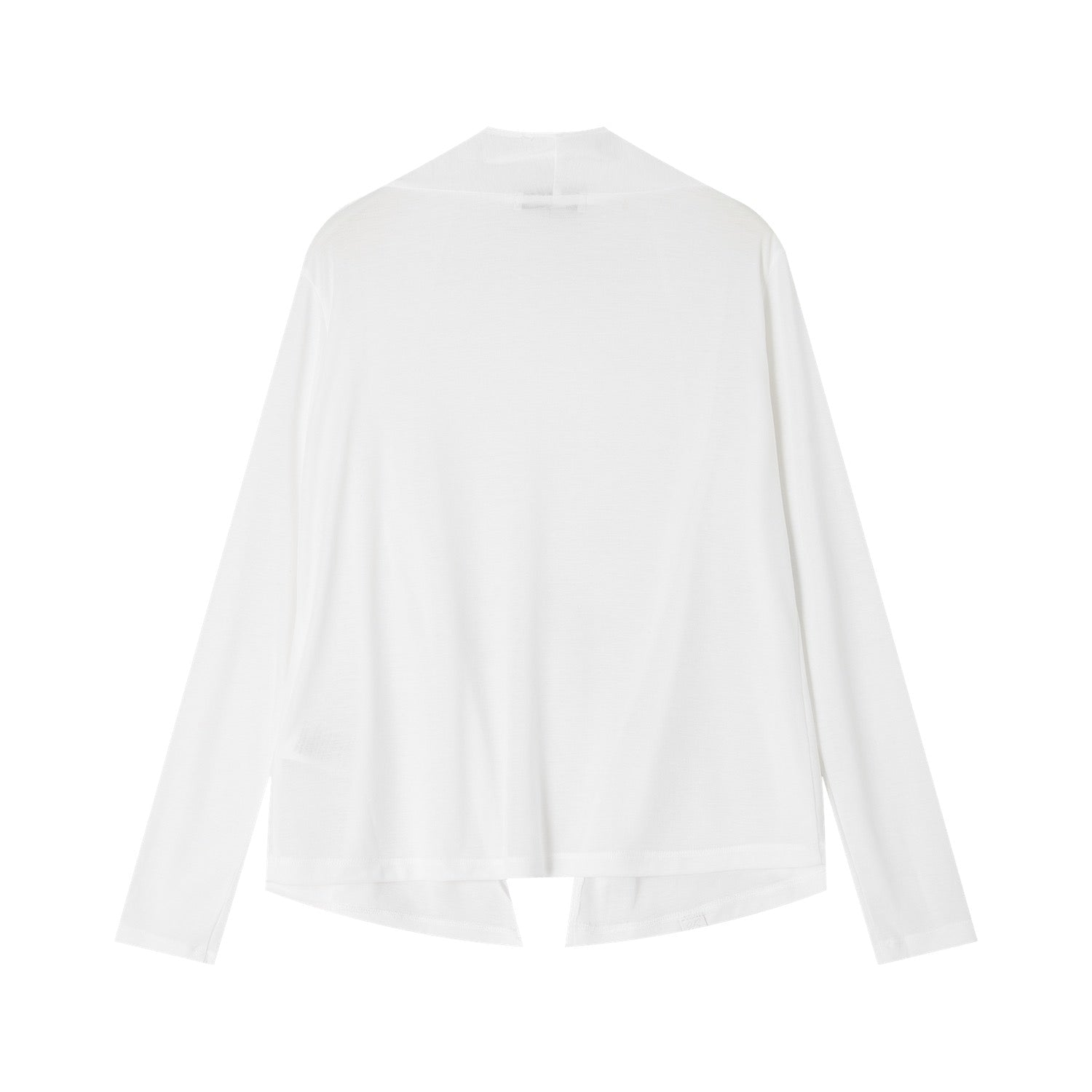 SOMESOWE Cooling Buttonless White Cardigan | MADAX