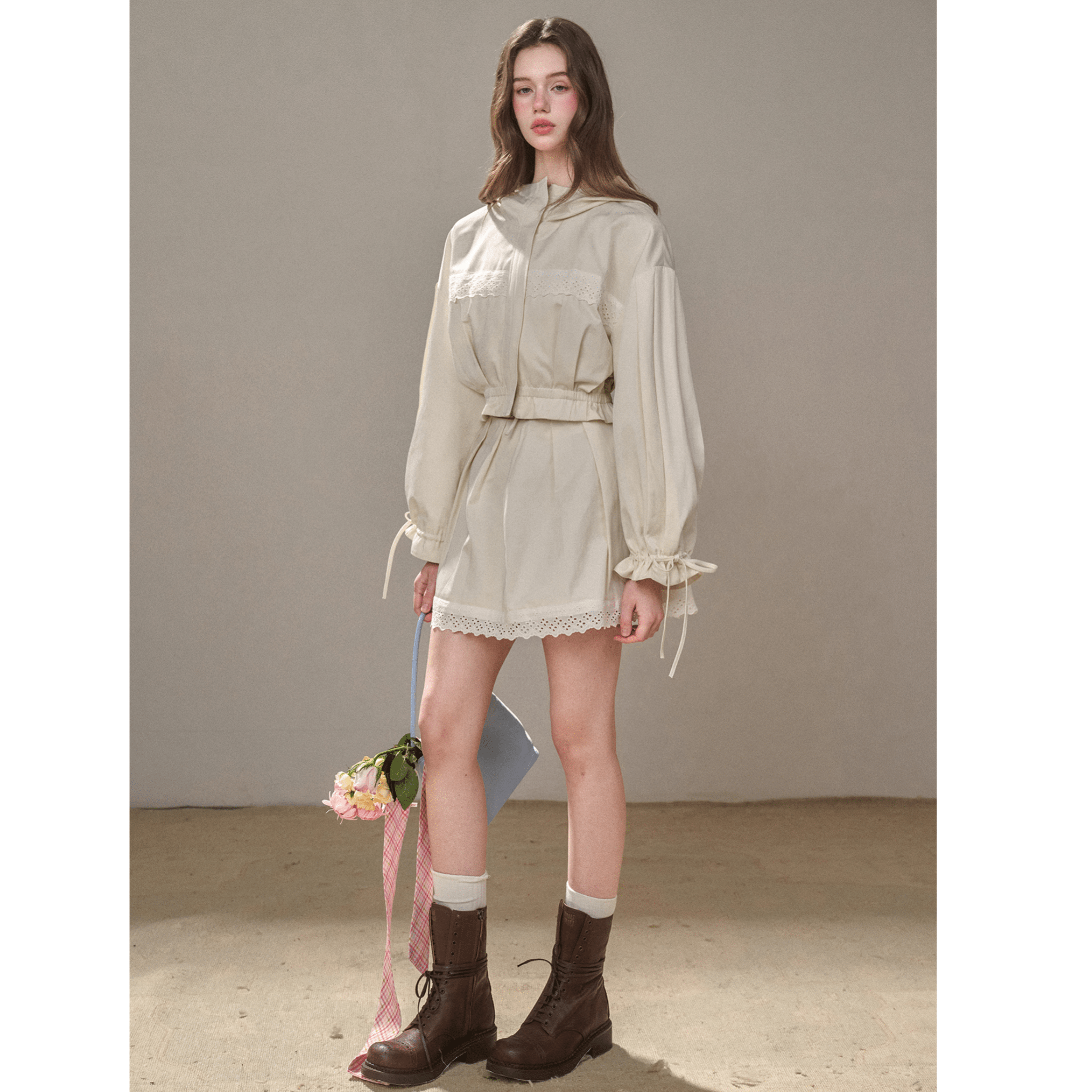 Group of Universe "Cup of Hot Milk" Skirt | MADAX