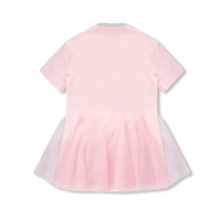 NOT FOR US Cute Bucket Bunny Lace Tulle Dress in Pink | MADAX