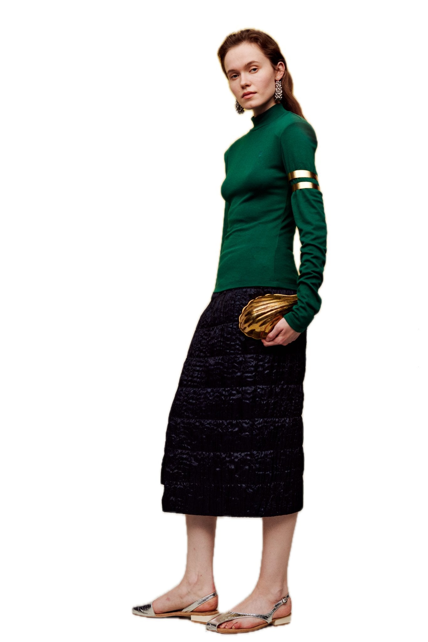 ilEWUOY DeRong Cigarette Pipe Long Sleeves in Green | MADA IN CHINA