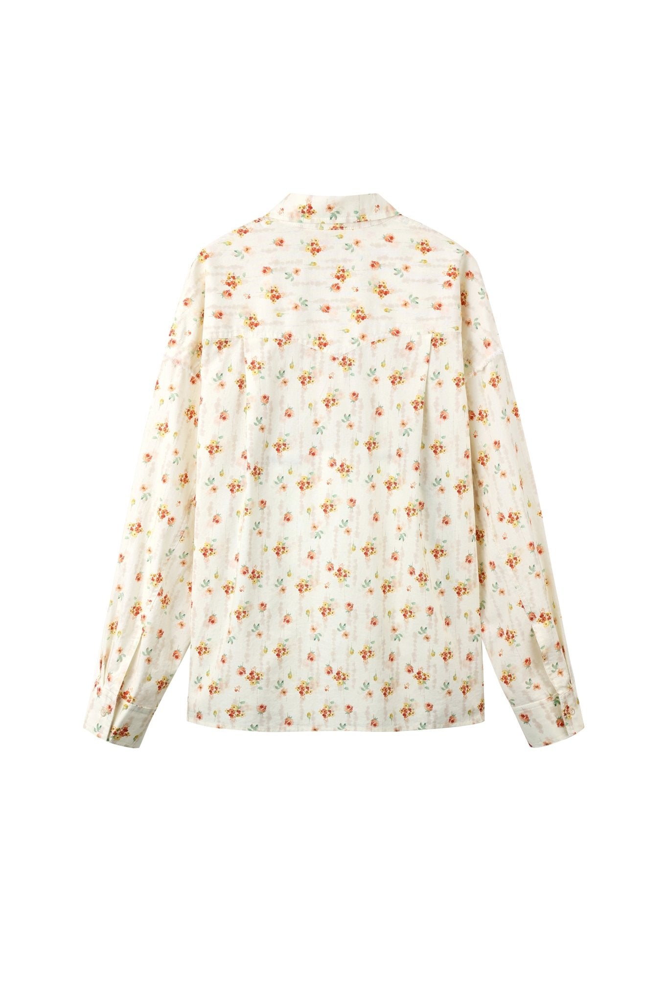 Alexia Sandra Ditsy Floral Ruffled Blouse In Multicolor | MADAX