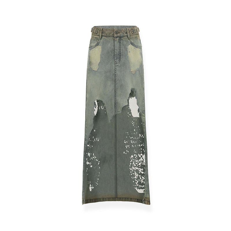 NAWS Doomsday Denim Skirt | MADAX