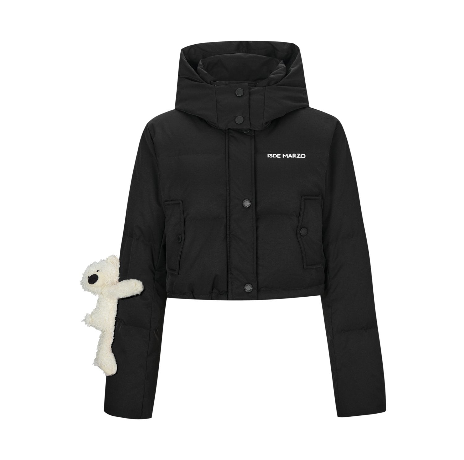ジャケット・アウター dodococo Doozoo Base Down Jacket In Black | MADAX
