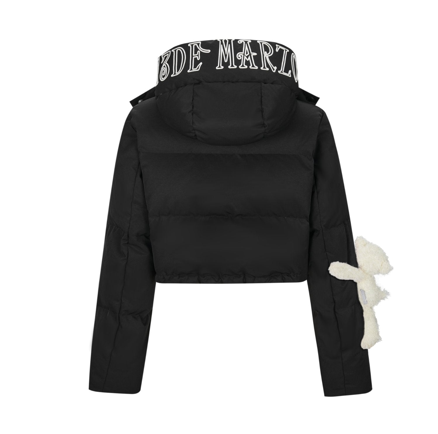 13DE MARZO Doozoo Base Down Jacket In Black | MADAX