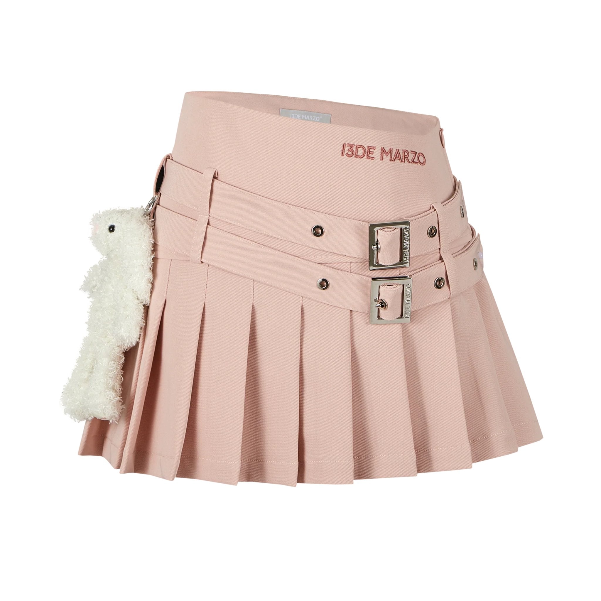 13DE MARZO Doozoo Belt Skirt Pink | MADA IN CHINA