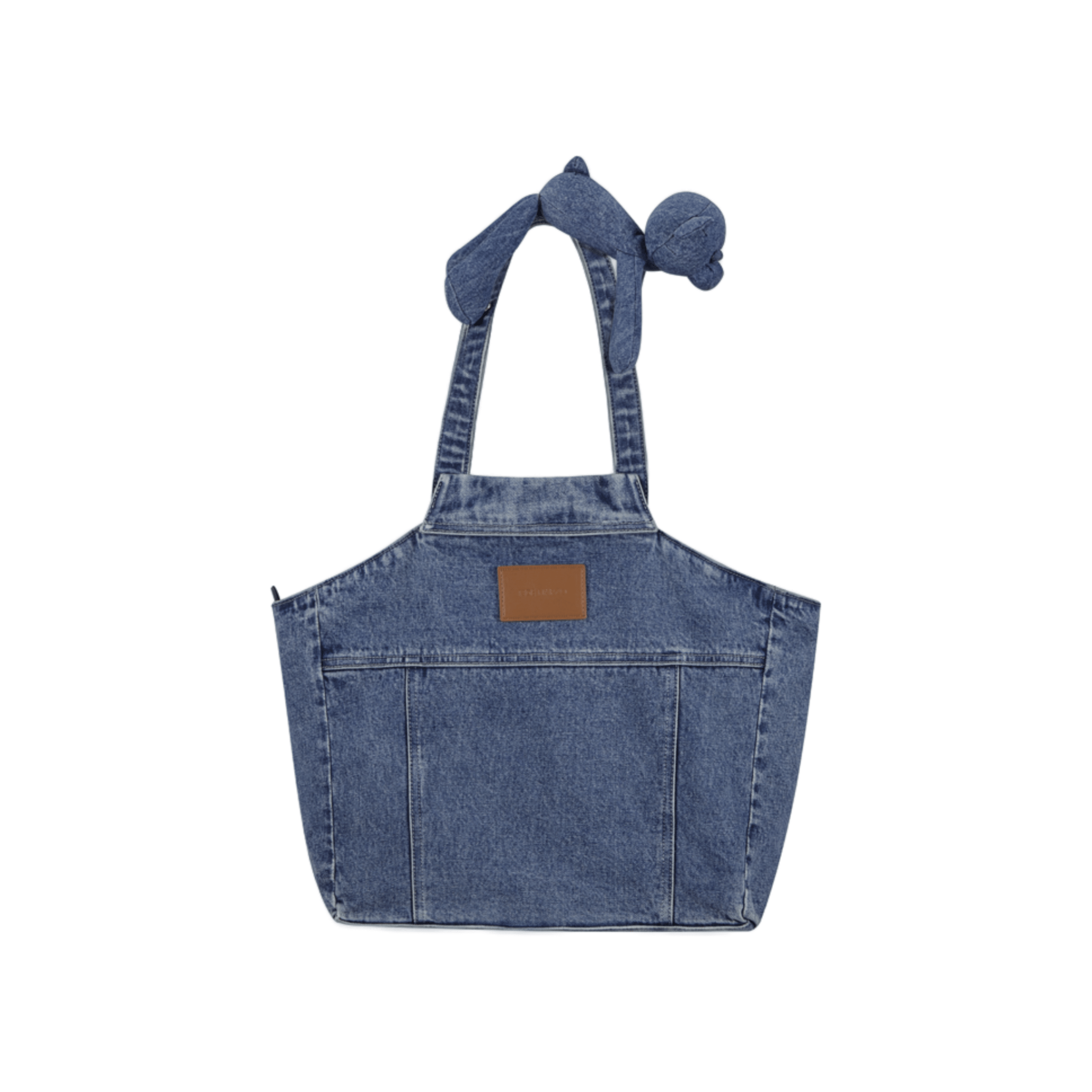 13DE MARZO Doozoo Doll Shoulder Strap Cowboy Tote Bag in Blue | MADAX
