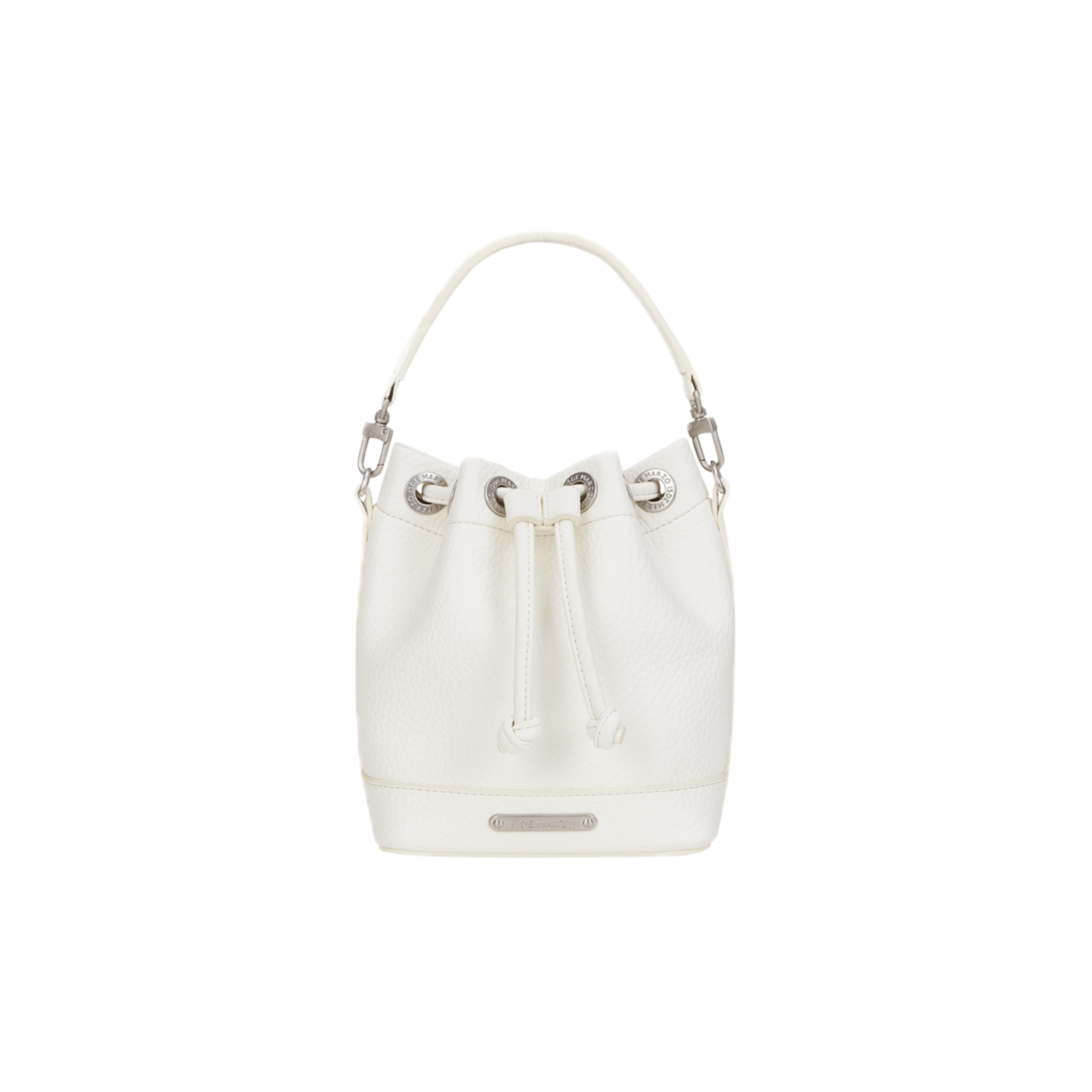 13DE MARZO Doozoo Hold Hands Bucket Bag in Beige | MADAX