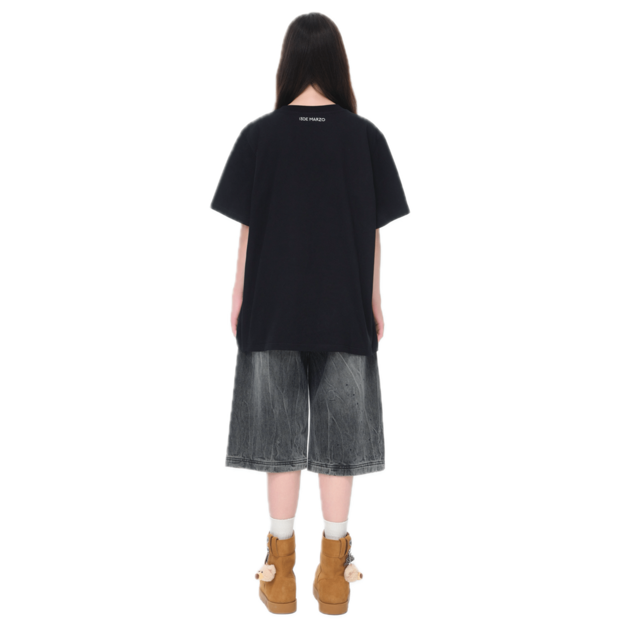 13DE MARZO Doozoo Mid - calf Snow Boots in Khaki | MADAX