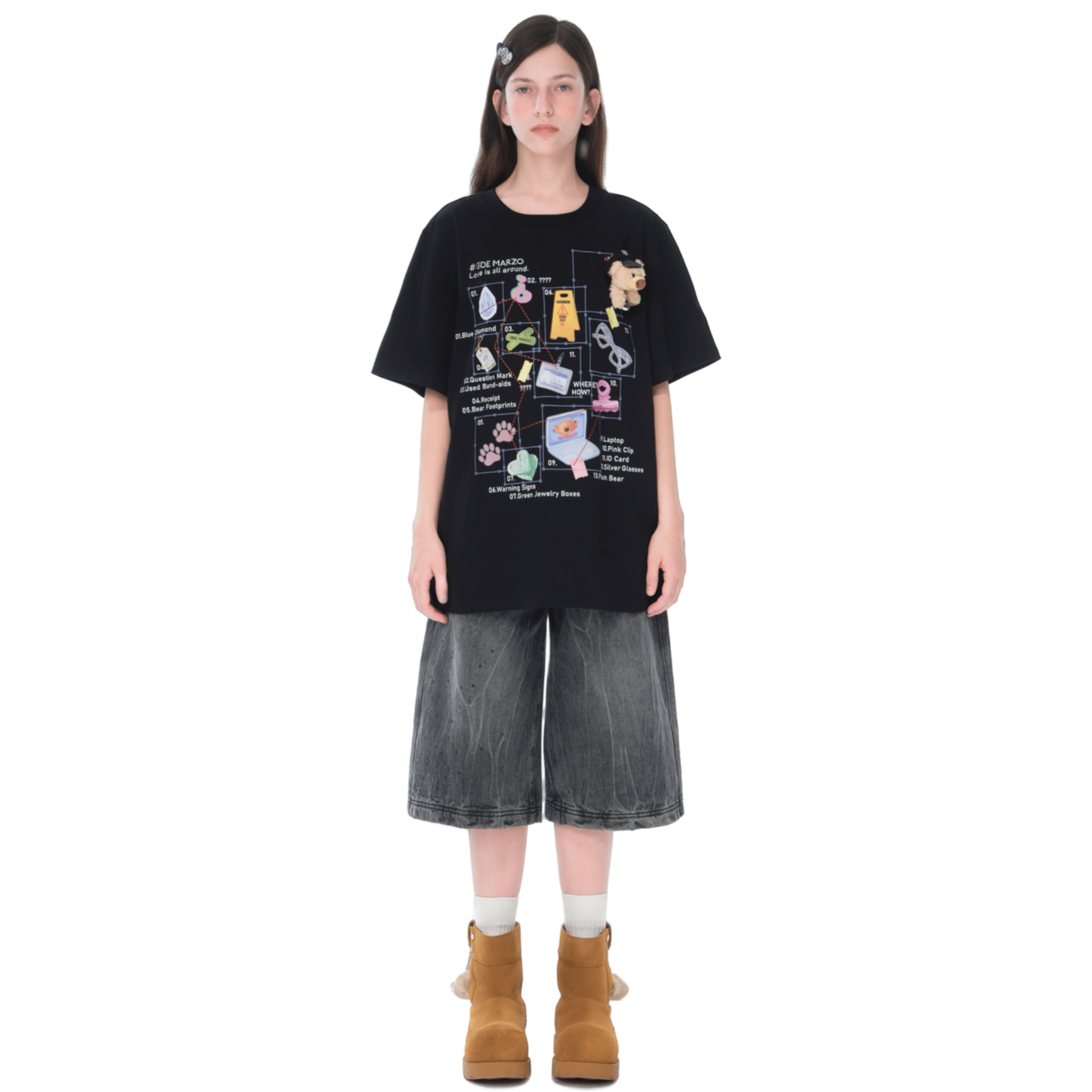 13DE MARZO Doozoo Mid - calf Snow Boots in Khaki | MADAX