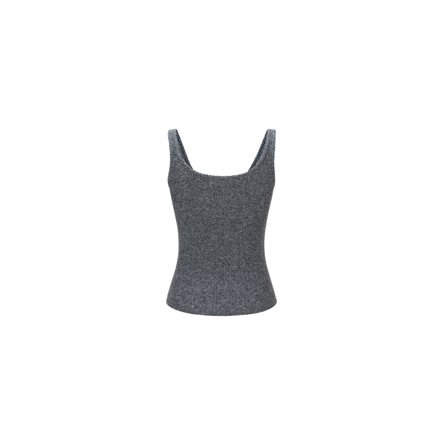 13DE MARZO DOOZOO Mini Bear Sequin Camisole in Gray | MADAX