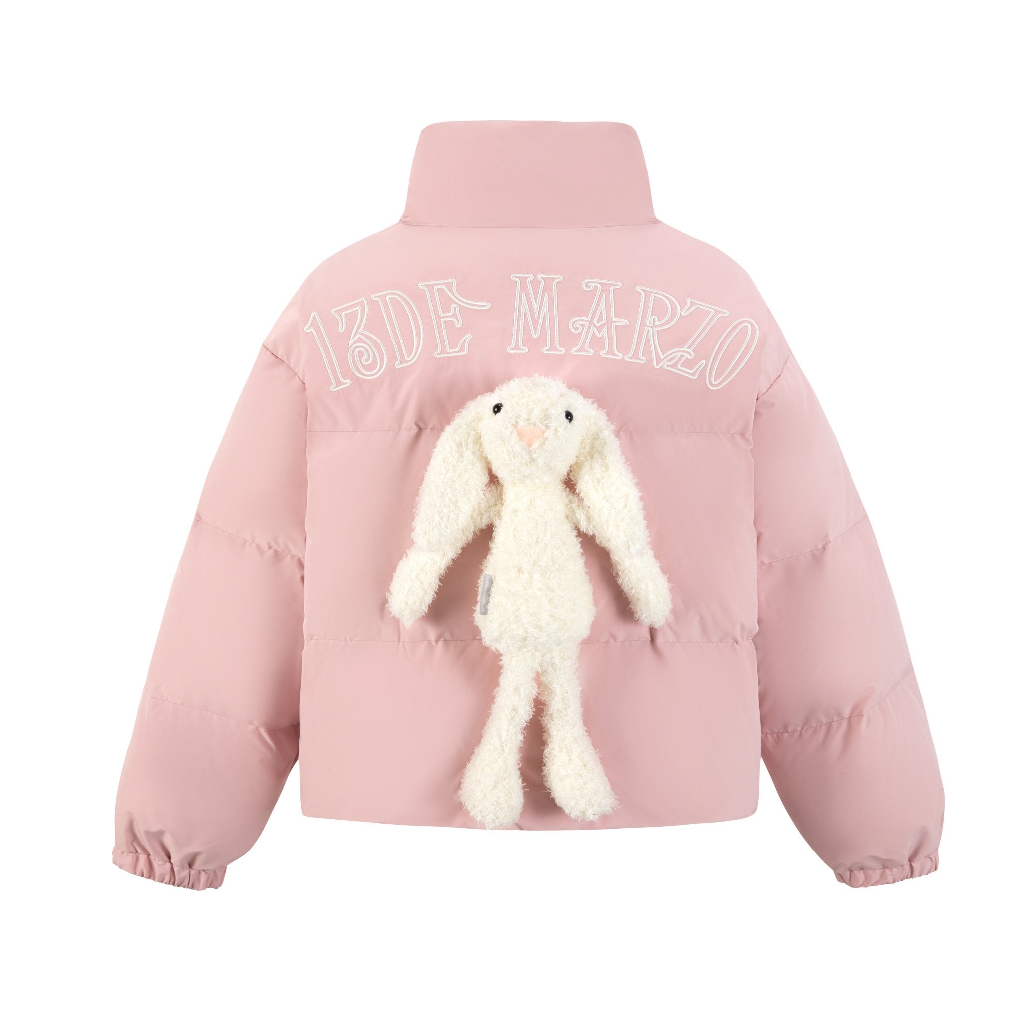 13DE MARZO Doozoo Padded Down Jacket In Pink | MADAX