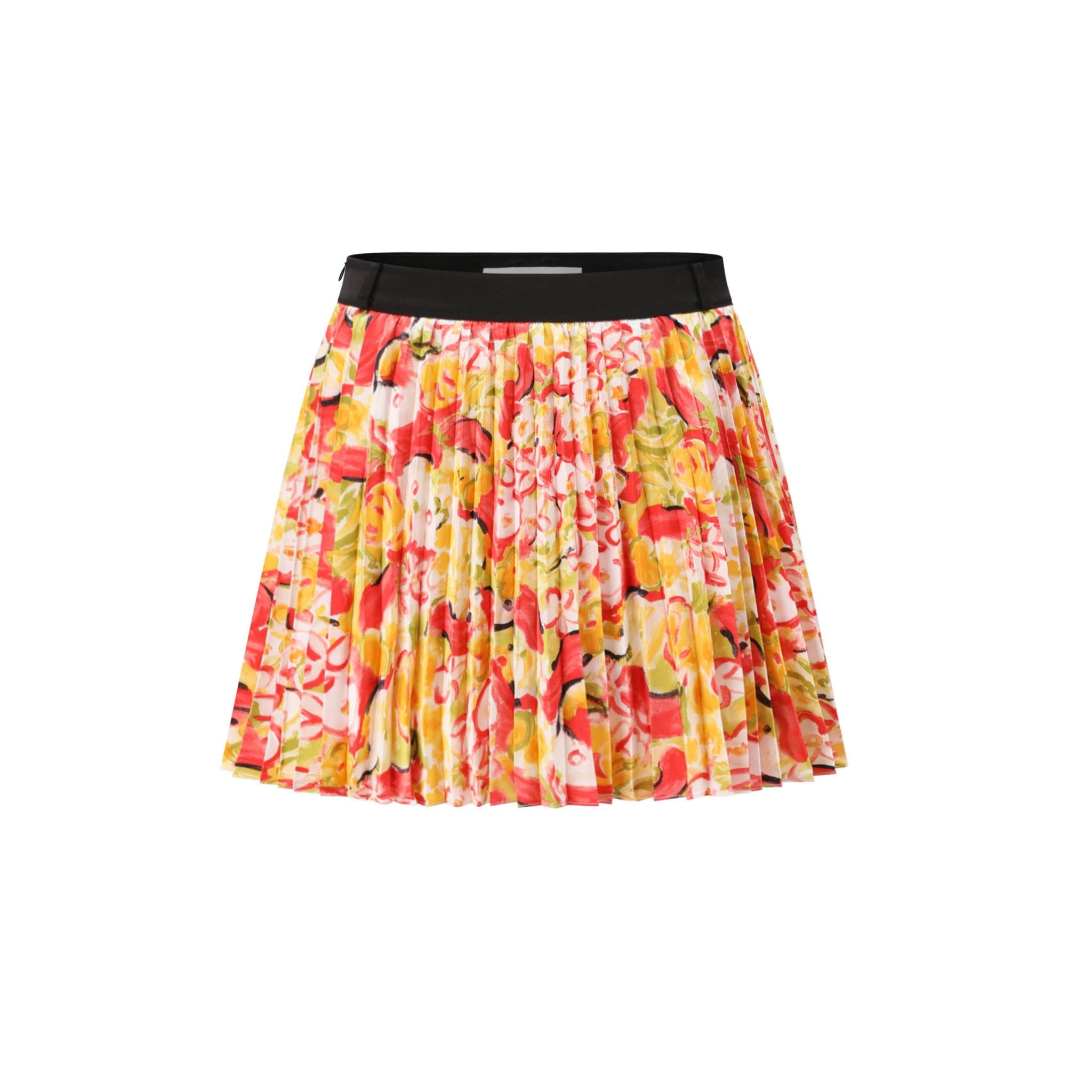 ALEXIA SANDRA Dopamine Contrast Pleated Skirt | MADA IN CHINA