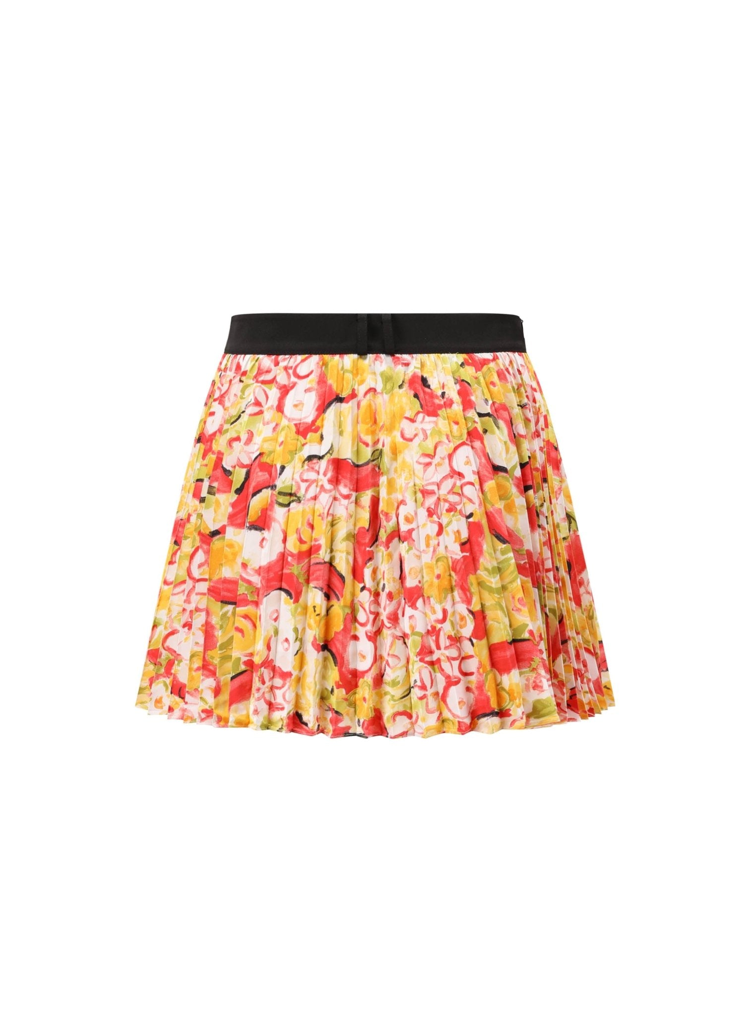 ALEXIA SANDRA Dopamine Contrast Pleated Skirt | MADA IN CHINA