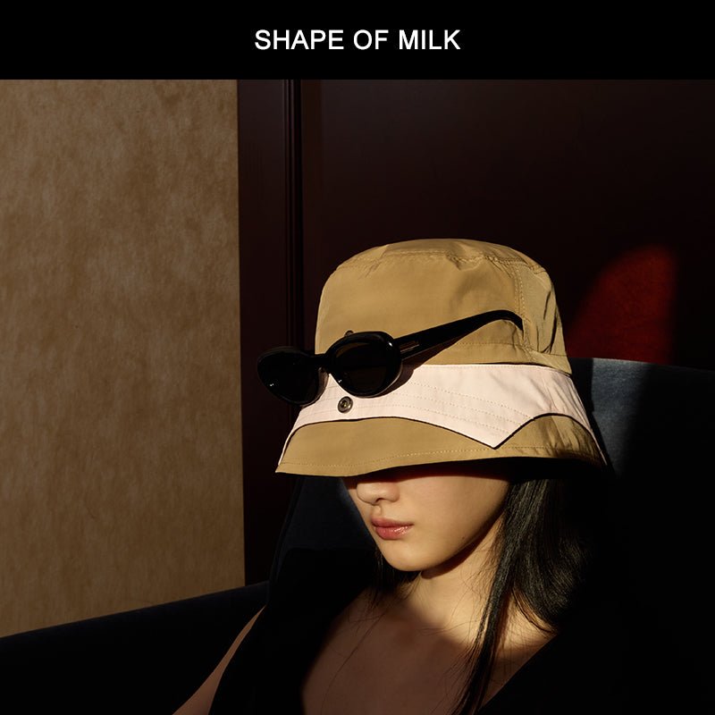 SHAPE OF MILK Double - Brimmed Fishing Hat | MADA IN CHINA