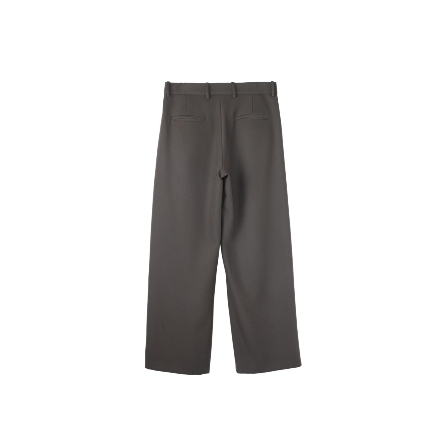 ARCH Double Pleated Drape Trousers In Gray | MADA IN CHINA