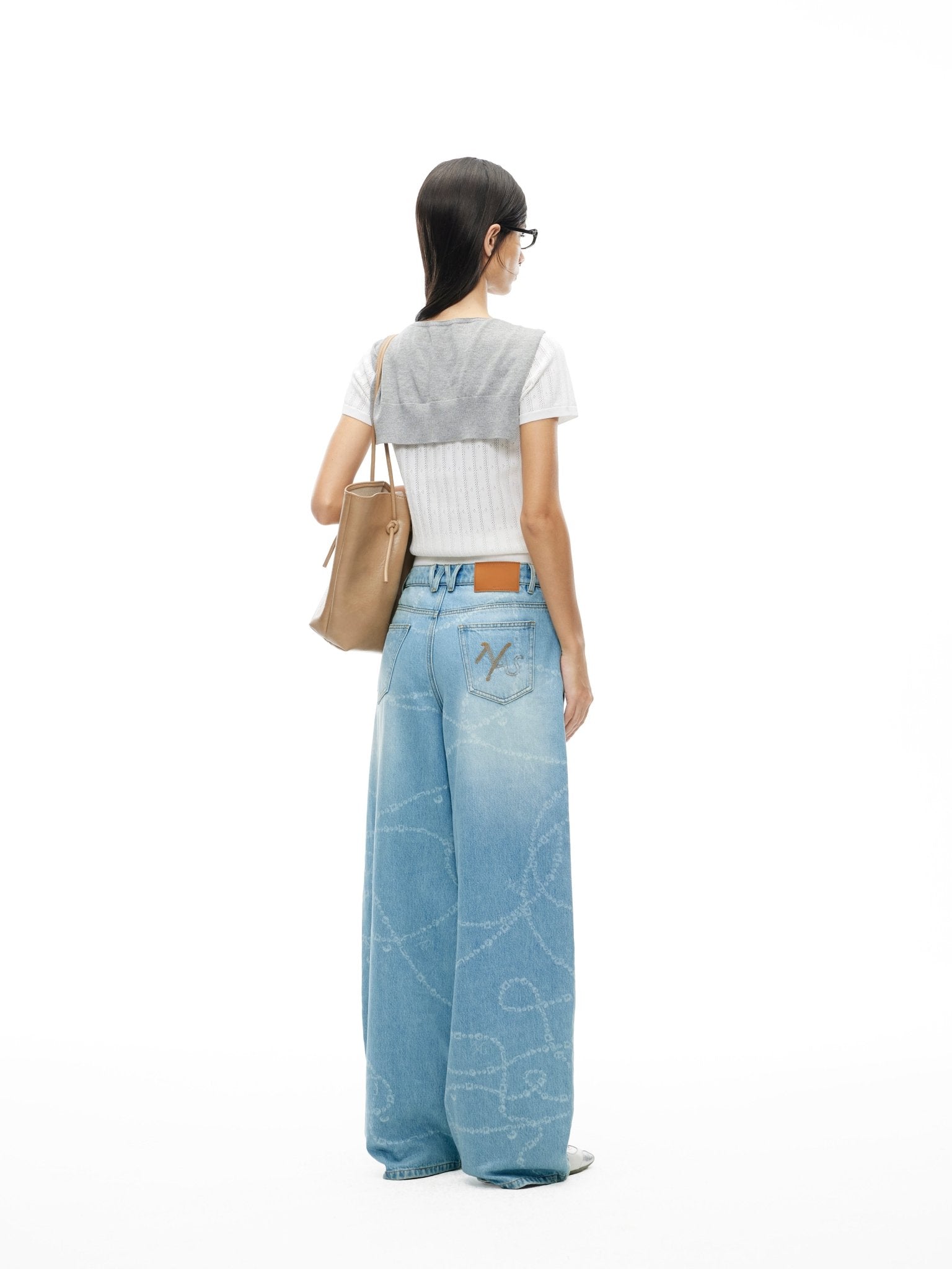 NAWS Duro Wrap Tee in White | MADAX