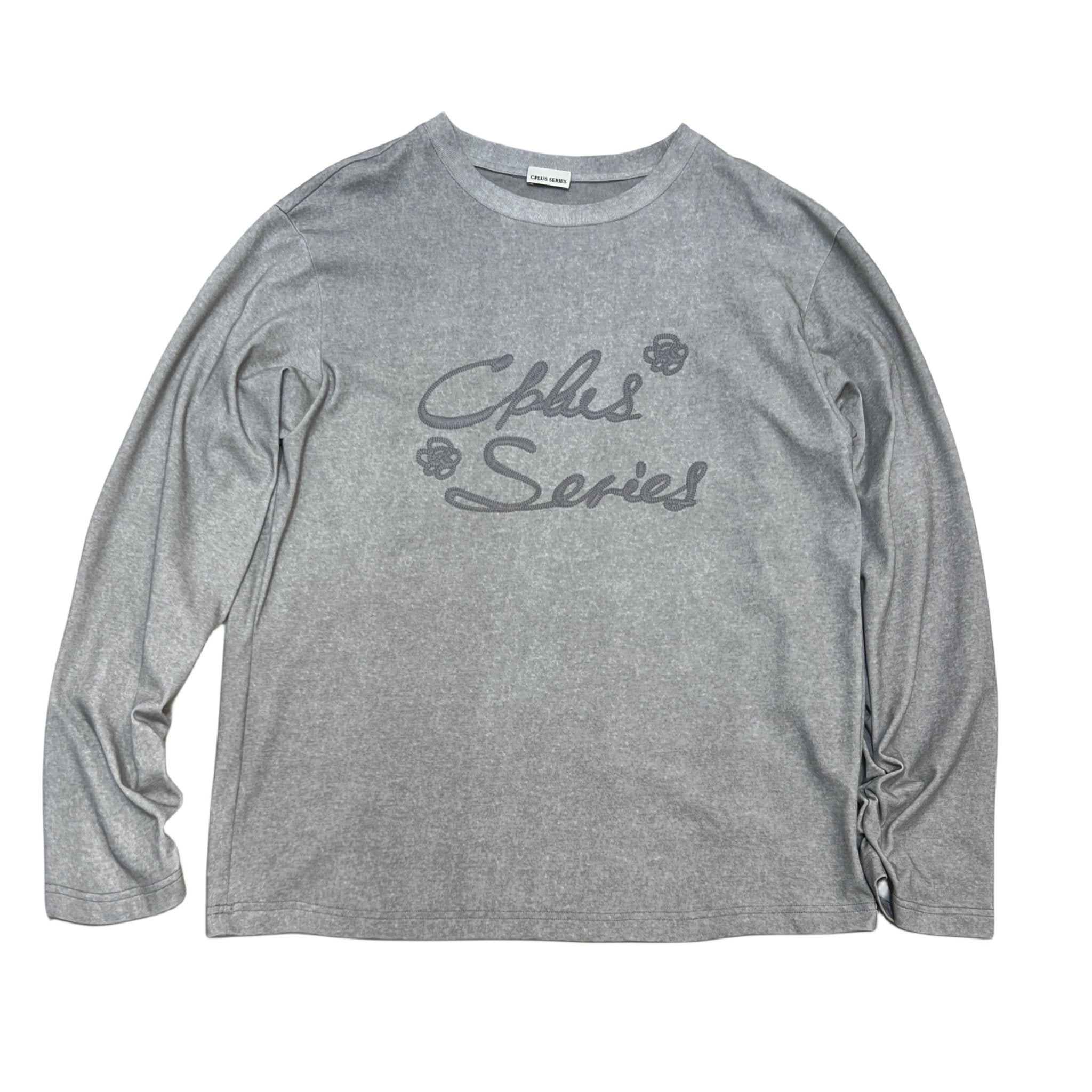 CPLUS SERIES Embroidered Logo Crew Neck Sweatshirt | MADA IN CHINA