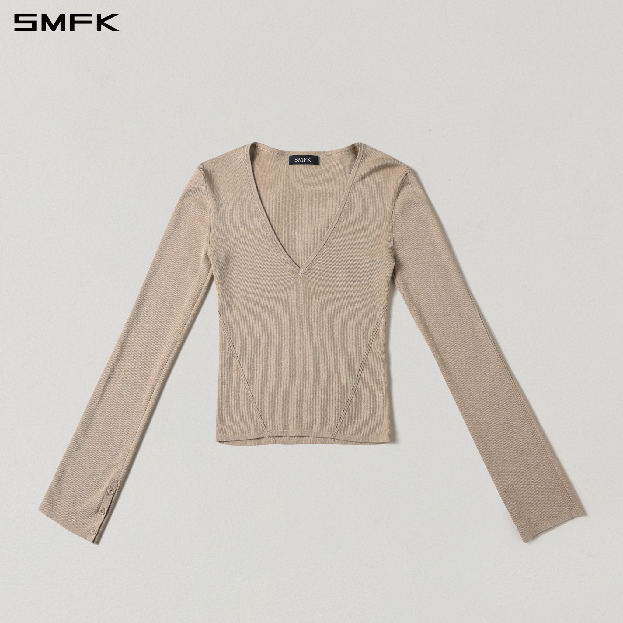 SMFK Evening Knit Top in Skin Tone | MADAX