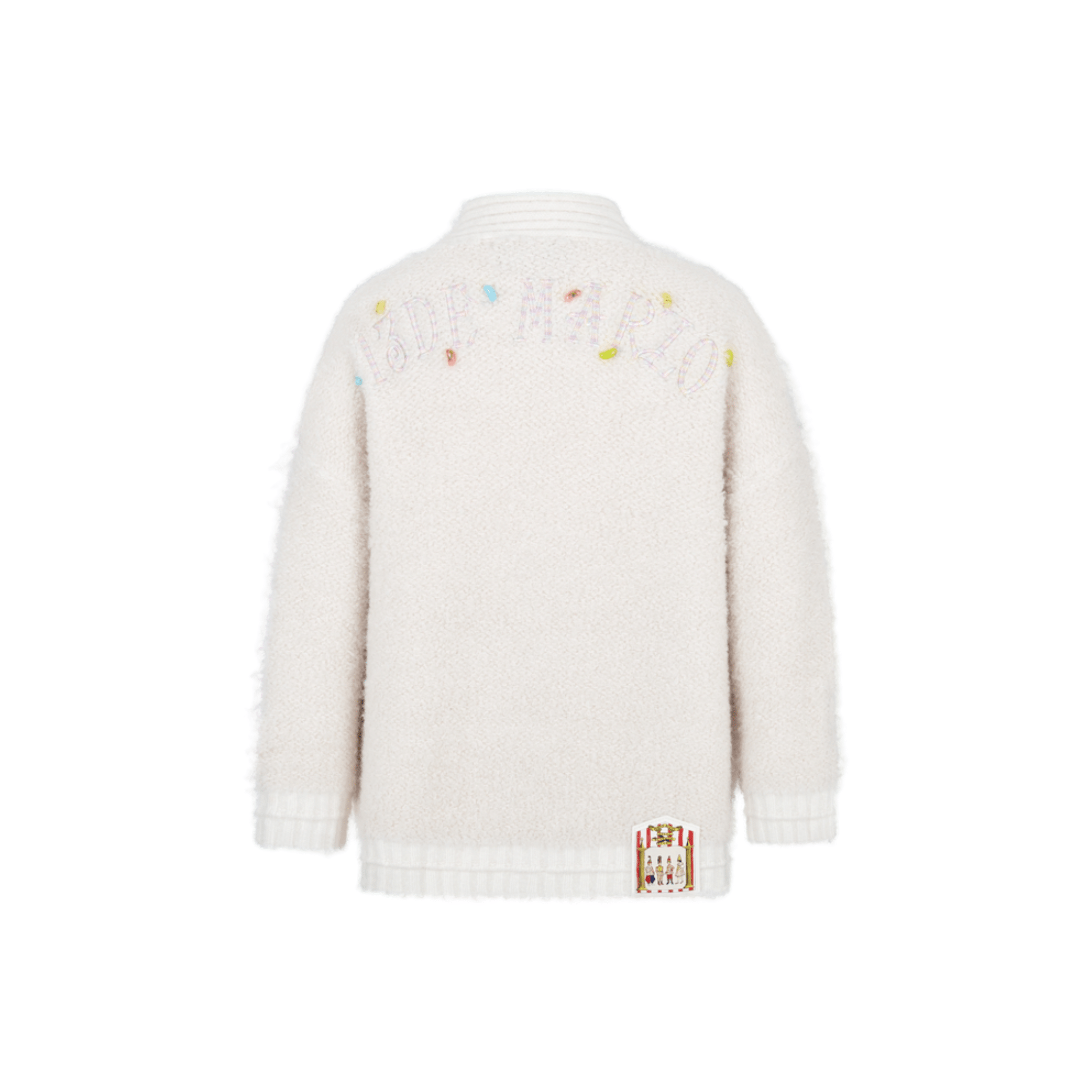 13DE MARZO Every Flavor Beans Cardigan in White | MADAX