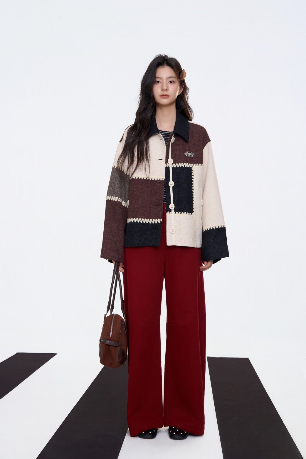 AIMME SPARROW Fashion Jeans In Red | MADAX