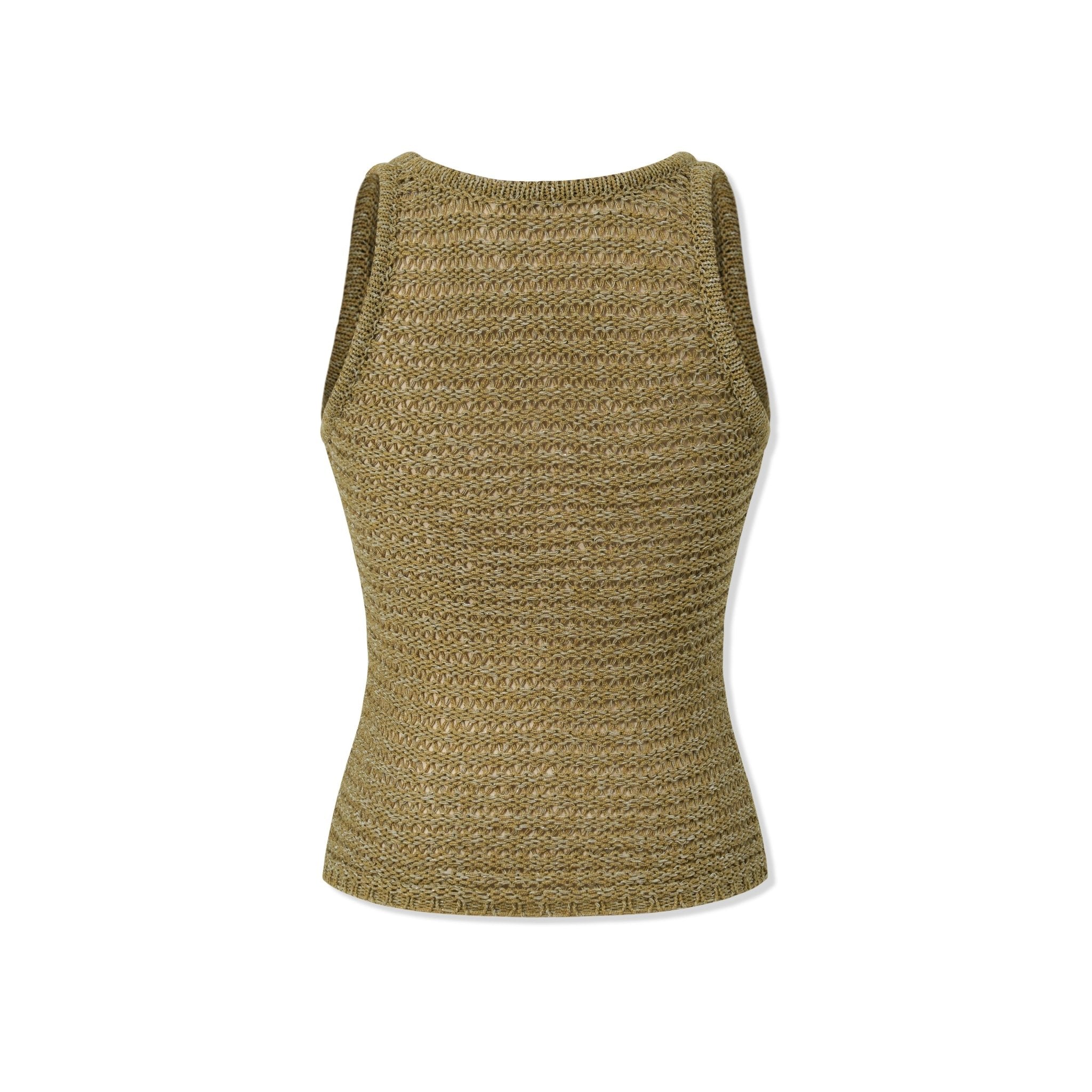 NAWS Fishnet Vest in Green | MADAX