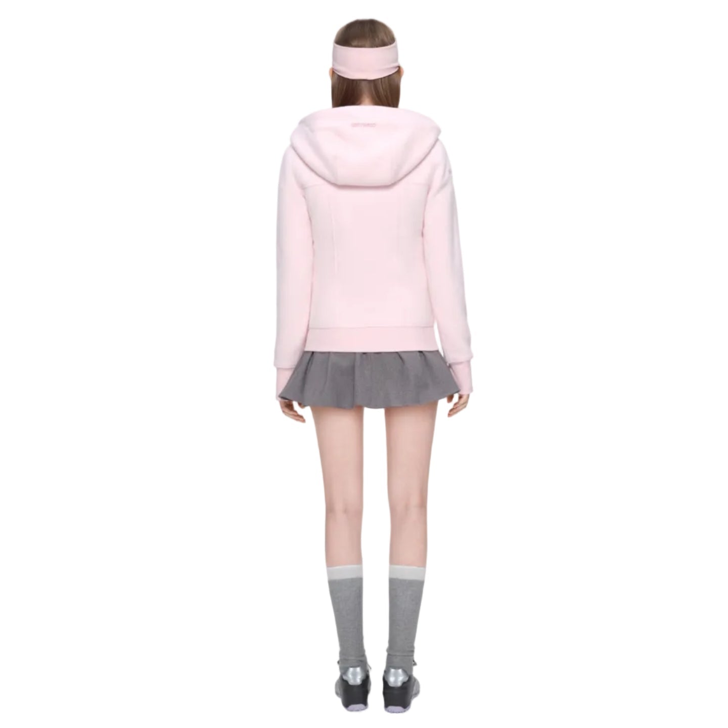 13DE MARZO Fleece Hoodie in Pink | MADAX