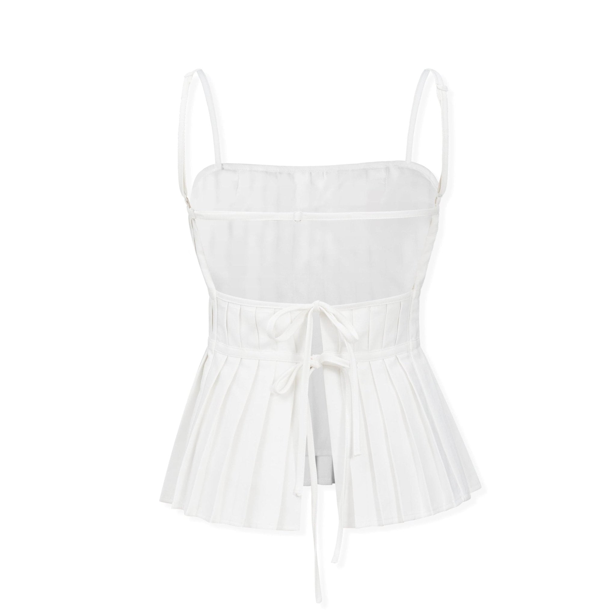 NAWS Floral Vest in White | MADAX