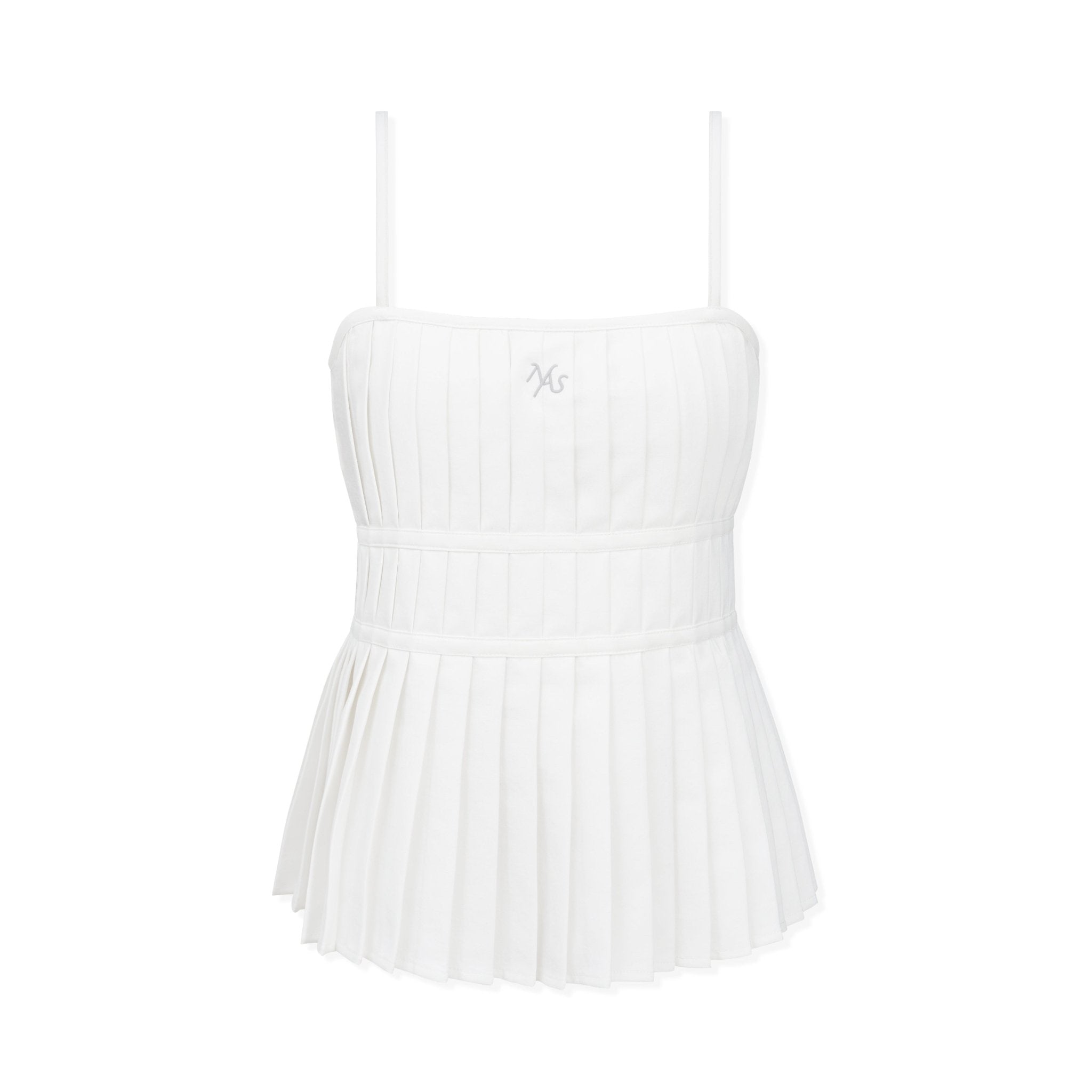 NAWS Floral Vest in White | MADAX