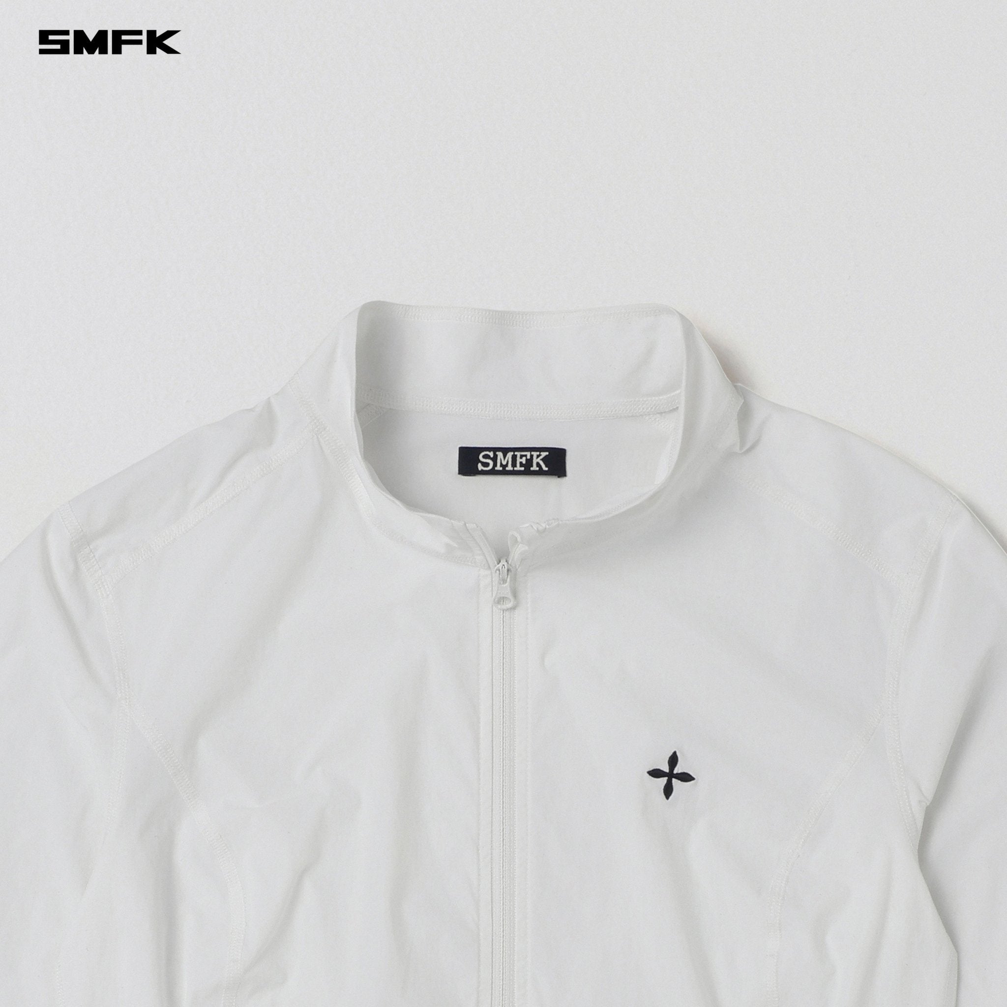 SMFK Focus Od Slim Jacket In Cloud White | MADAX